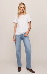 Foundation Slub Tee | White