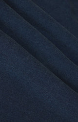 Sloane V-Neck Jersey Denim Tank Top | Indigo