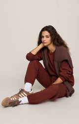 Classic Boyfriend Sweatshirt | Velvet Rouge