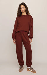 Classic Boyfriend Sweatshirt | Velvet Rouge