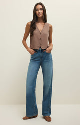 Noelle Textured Tank Top | Milkshake