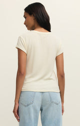 Renae Rib Tee | Cloud
