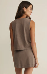 Noelle Jersey Tank | Perfectly Taupe