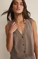 Noelle Jersey Tank | Perfectly Taupe