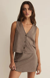 Noelle Jersey Tank | Perfectly Taupe