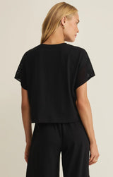 Banyan Crochet Top | Black