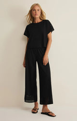 Banyan Crochet Top | Black