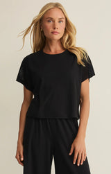 Banyan Crochet Top | Black