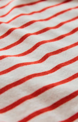 Junie Striped Tee | Lychee