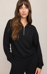 Gate Check Sweatshirt | Black