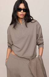 Gate Check Sweatshirt | Wild Mushroom