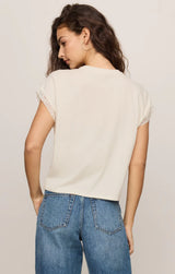 Marika Lace Muscle Tank | Cloud
