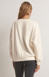 Oversized Okay Sweatshirt | Sandstone - FINAL SALE