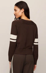 Nineties Stand In Sweater | Dark Chocolate