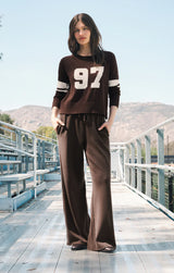 Nineties Stand In Sweater | Dark Chocolate