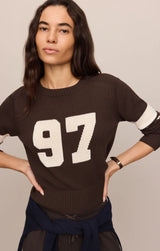 Nineties Stand In Sweater | Dark Chocolate