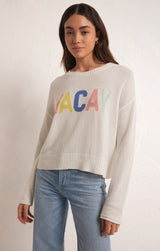 Sienna Vacay Sweater | Sandstone - FINAL SALE