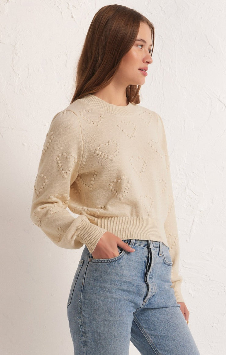All We Need Is Love Sweater | Sandstone