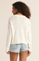 Sienna Local Sweater | White