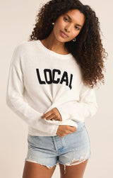 Sienna Local Sweater | White - FINAL SALE