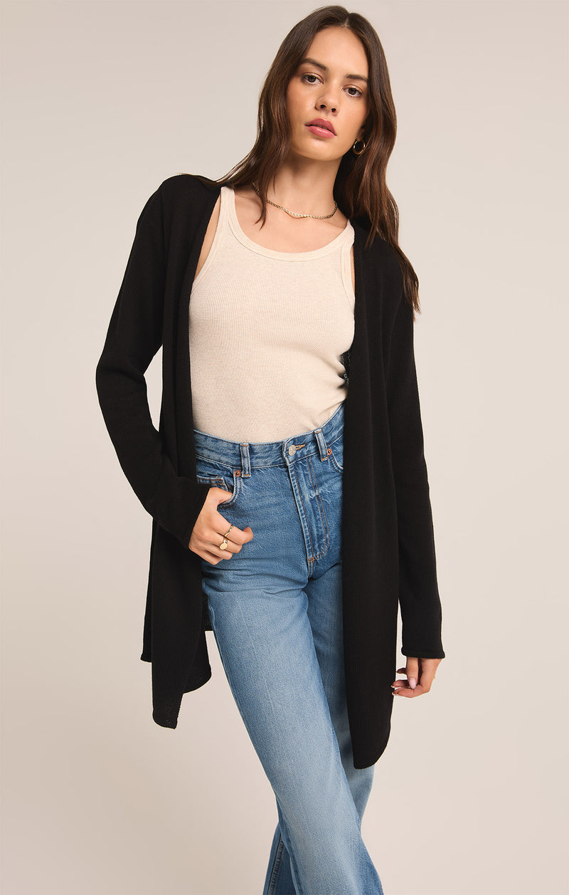 Cascade Cardigan | Black