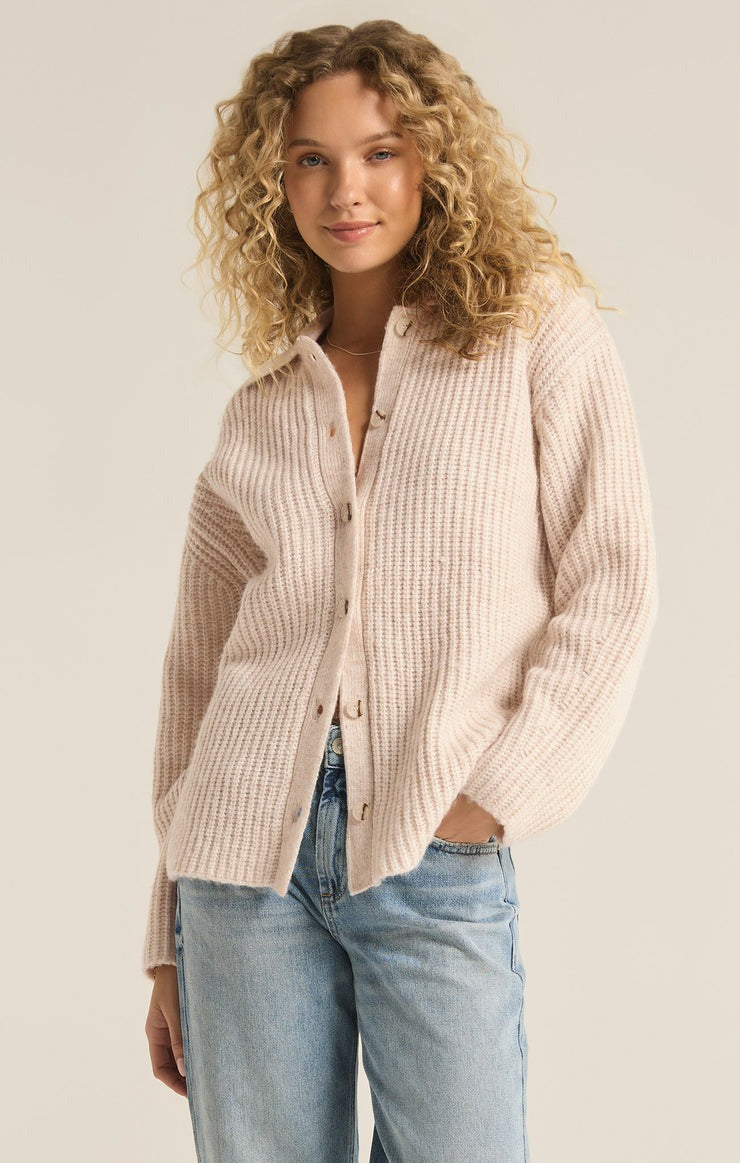 Lennie Cardigan | Oatmeal Heather