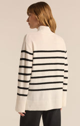 Fin Stripe Sweater | Sea Salt