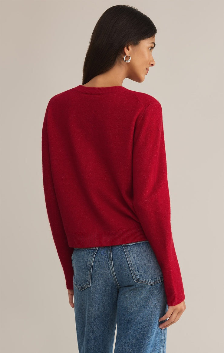 Outlook Cardigan | Haute Red