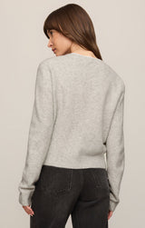 Medina Cardigan | Feather Grey
