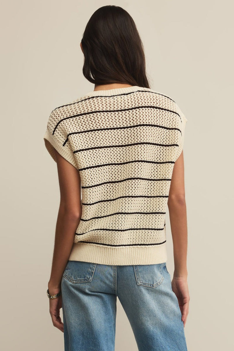 Ines Crochet Top | Sea Salt