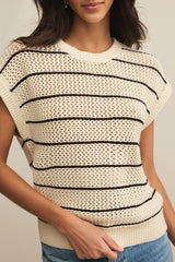 Ines Crochet Top | Sea Salt