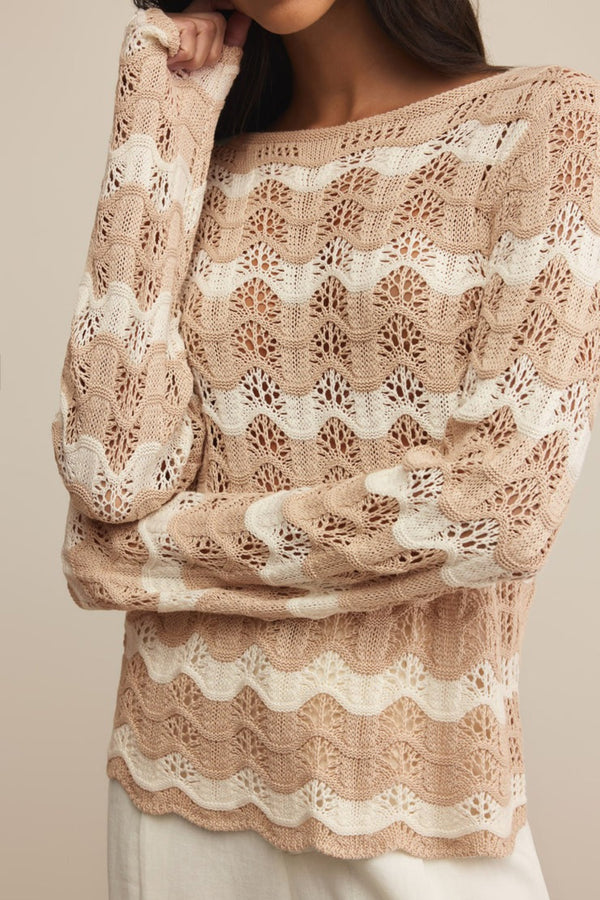Azura Crochet Top | Panna Cotta