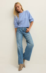 Coming Up Sweater | Blue Light - FINAL SALE
