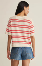 Prado Stripe Sweater Top | Gelato
