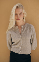 Valor Cardigan | Natural Heather