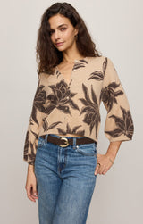 Valor Floral Cardigan | Soft Ecru