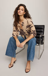 Valor Floral Cardigan | Soft Ecru