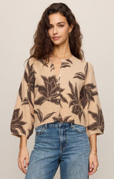 Valor Floral Cardigan | Soft Ecru