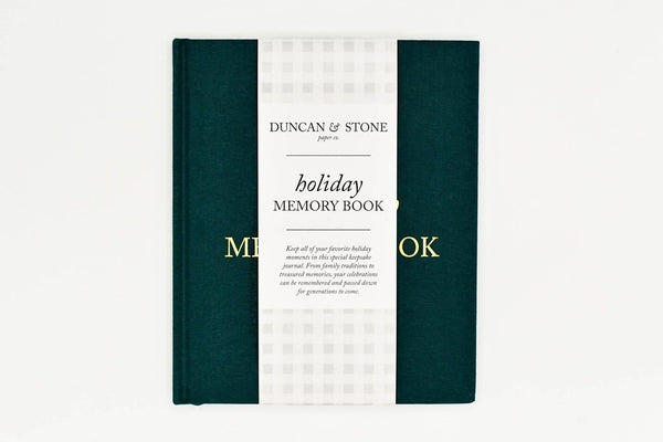 Holiday Memory Book | Emerald - FINAL SALE