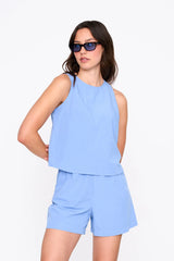 Franny Top | Blue
