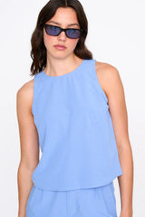 Franny Top | Blue