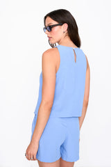 Franny Top | Blue