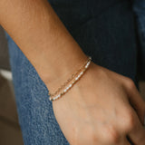 Addie Pearl Bracelet | Gold