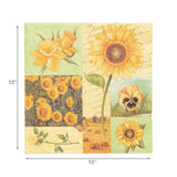 20pk Paper Lunch Napkins | Yellow Sunflower