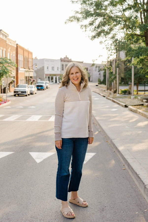 Mountaineer Sweater | Flax & Ivory