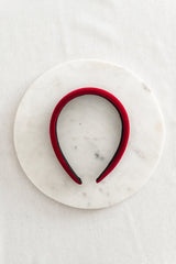 Velvet Headband | Holly Berry