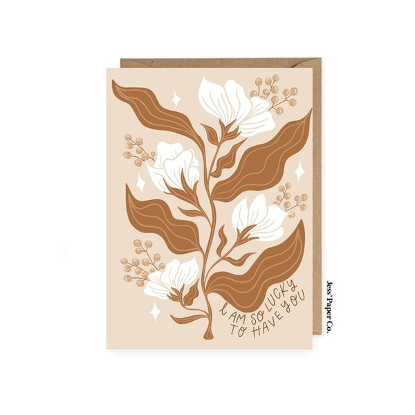 Lucky To Have You Card