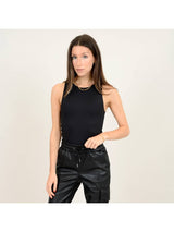 Roxie Sleeveless Bodysuit | Black