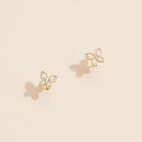 Butterfly Earrings | Gold