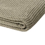 Coco Waffle Throw | Sage